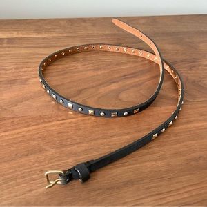 J. Crew Studded Skinny Belt